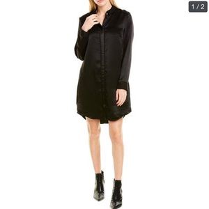 NWT BCBGeneration Satin Shirt Dress